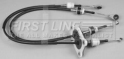 First Line - GEAR CONTROL CABLE - FKG1086 - Fits: Fiat Qubo 1.3MJTD Euro 5 07-12