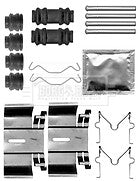 Borg & Beck - FITTING KIT - PADS - BBK1516 - Fits: Toyota RAV-4 06/00-