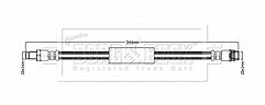 Borg & Beck - BRAKE HOSE - BBH8851 - Fits: Arena Box,Bus & Combi 1997-2001