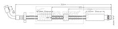 Borg & Beck - BRAKE HOSE - BBH8910 - Fits: V60 2.0 04/18-