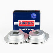 Borg & Beck - BRAKE DISC PAIR - BBD4811 - Fits: BMW 1 Series 123d 07-