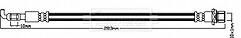 Borg & Beck - BRAKE HOSE - BBH8160 - Fits: Toyota Yaris (P9) 05-11