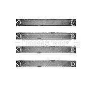 Borg & Beck - FITTING KIT - PADS - BBK1480 - Fits: Jeep Grand Cherokee 06/05-10