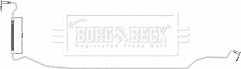 Borg & Beck - BRAKE HOSE - BBH8589 - Fits: RENAULT Fluence 02/10-