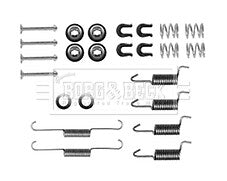 Borg & Beck - FITTING KIT - SHOES - BBK6265 - Fits: M'bishi Outlander 03-10/06