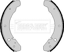 Borg & Beck - BRAKE SHOES - BBS6141 - Fits: Porsche