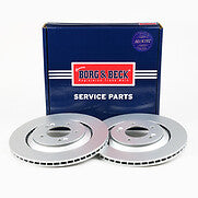 Borg & Beck - BRAKE DISC PAIR - BBD5583 - Fits: "i30 2.0i N 19"" 07/17-"