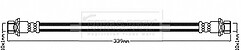 Borg & Beck - BRAKE HOSE - BBH8266 - Fits: Toyo Land Cruiser 200 4.5 08-