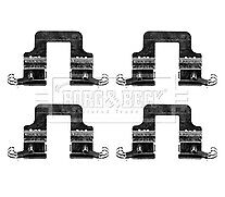 Borg & Beck - FITTING KIT - PADS - BBK1316 - Fits: Audi A5 06/07-