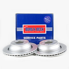 Borg & Beck - BRAKE DISC PAIR - BBD4388 - Fits: VW Touarag 02-