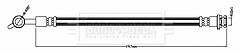 Borg & Beck - BRAKE HOSE - BBH8810 - Fits: Pulsar Hatchback C13 2014-