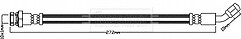 Borg & Beck - BRAKE HOSE - BBH8255 - Fits: Suzuki Ignis 1.3,1.5 10/00-