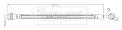 Borg & Beck - BRAKE HOSE - BBH8909 - Fits: X class 09/17-