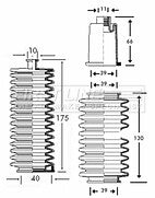 First Line - STEERING GAITER KIT - FSG3162 - Fits: Peugeot - Power Steering