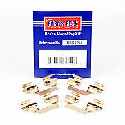 Borg & Beck - FITTING KIT - PADS - BBK1263 - Fits: Citroen C8, Peugeot 807 02-