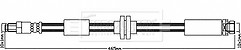 Borg & Beck - BRAKE HOSE - BBH8612 - Fits: FORD Focus II 2.5 RS 09-11