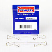 Borg & Beck - FITTING KIT - PADS - BBK1219 - Fits: PSA C4, 207, VAG Golf 03-