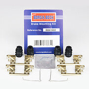 Borg & Beck - FITTING KIT - PADS - BBK1692 - Fits: Jazz IV 09/13-