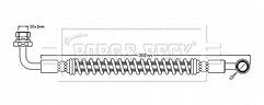 Borg & Beck - BRAKE HOSE - BBH8884 - Fits: Lancer VII EVO CS,CT 2001-2007