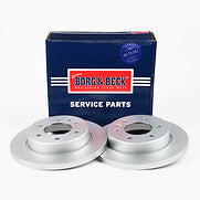 Borg & Beck - BRAKE DISC PAIR - BBD5581 - Fits: Sprinter with Electric H/B 02/18-