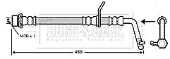 Borg & Beck - BRAKE HOSE - BBH7348 - Fits: Toyota Avensis T22 1.6,1.8,2.0