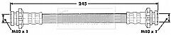 Borg & Beck - BRAKE HOSE - BBH6772 - Fits: Daewoo Matiz (KLYA)