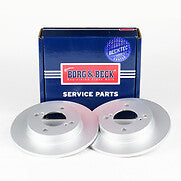 Borg & Beck - BRAKE DISC PAIR - BBD5543 - Fits: Baleno 02/16-