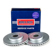 Borg & Beck - BRAKE DISC PAIR - BBD4604 - Fits: Toyota Yaris 06-