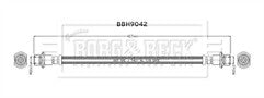 Borg & Beck - BRAKE HOSE - BBH9042 - Fits: Hilux VIII Pick-up 2015-