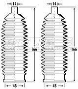 First Line - STEERING GAITER KIT - FSG3351 - Fits: Nissan Micra, Renault Clio
