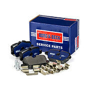 Borg & Beck - REAR BRAKE PADS - BBP1960 - Fits: BMW 1/3 Series 04-