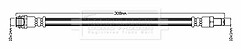 Borg & Beck - BRAKE HOSE - BBH7324 - Fits: Chry Crossfire,Merc C,E,S Clas