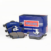 Borg & Beck - FRONT BRAKE PADS - BBP1643 - Fits: Saab 9-3 1998-, 9-5 1997-