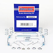 Borg & Beck - FITTING KIT - SHOES - BBK6075 - Fits: Opel, Vauxhall