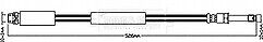 Borg & Beck - BRAKE HOSE - BBH8283 - Fits: VW Crafter 30-50 06-