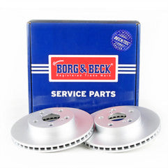 Borg & Beck - BRAKE DISC PAIR - BBD4776 - Fits: Toyota Prius 04-