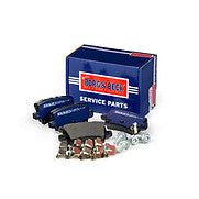 Borg & Beck - REAR BRAKE PADS - BBP1947 - Fits: Honda Civic VIII 06-