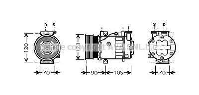 First Line - THERMOSTAT KIT - FTK361 - Fits: Toyota Land Cruiser 4.5 4/95-