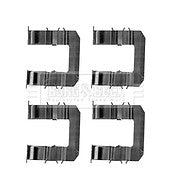 Borg & Beck - FITTING KIT - PADS - BBK1252 - Fits: Hyundai i20, Kia Rio 05-