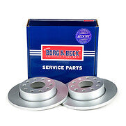 Borg & Beck - BRAKE DISC PAIR - BBD4384 - Fits: Audi,VW Touran 03-