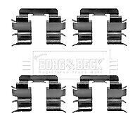 Borg & Beck - FITTING KIT - PADS - BBK1453 - Fits: Nissan Micra 92-02