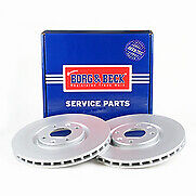 Borg & Beck - BRAKE DISC PAIR - BBD4717 - Fits: Peugeot 308,3008 2.0 HDi 07-