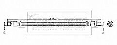Borg & Beck - BRAKE HOSE - BBH8696 - Fits: Merc G Class(W461,W463) 89-