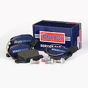 Borg & Beck - REAR BRAKE PADS - BBP2309 - Fits: Alfa Romeo Mito 01/09-