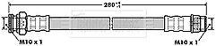 Borg & Beck - BRAKE HOSE - BBH7356 - Fits: PSA Berlingo,Partner,Expert