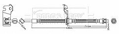 Borg & Beck - BRAKE HOSE - BBH7471 - Fits: Kia Picanto 1.0,1.1