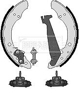 Borg & Beck - BRAKE SHOE KIT - BBS1031K - Fits: VW Golf 98-02