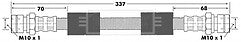 Borg & Beck - BRAKE HOSE - BBH6420 - Fits: VW LT28-35 I