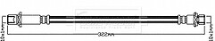 Borg & Beck - BRAKE HOSE - BBH8147 - Fits: Toyota L.Cruiser KDJ120 02-09