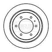 Borg & Beck - BRAKE DISC PAIR - BBD5115 - Fits: GM. Isuzu Trooper 92-